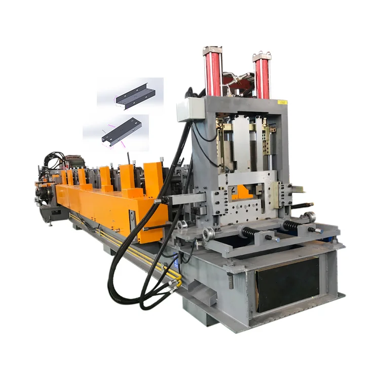 ZTRFM OEM ODM Customized Fully Hydraulic System And Fully Automatic CZ Purlin Machine