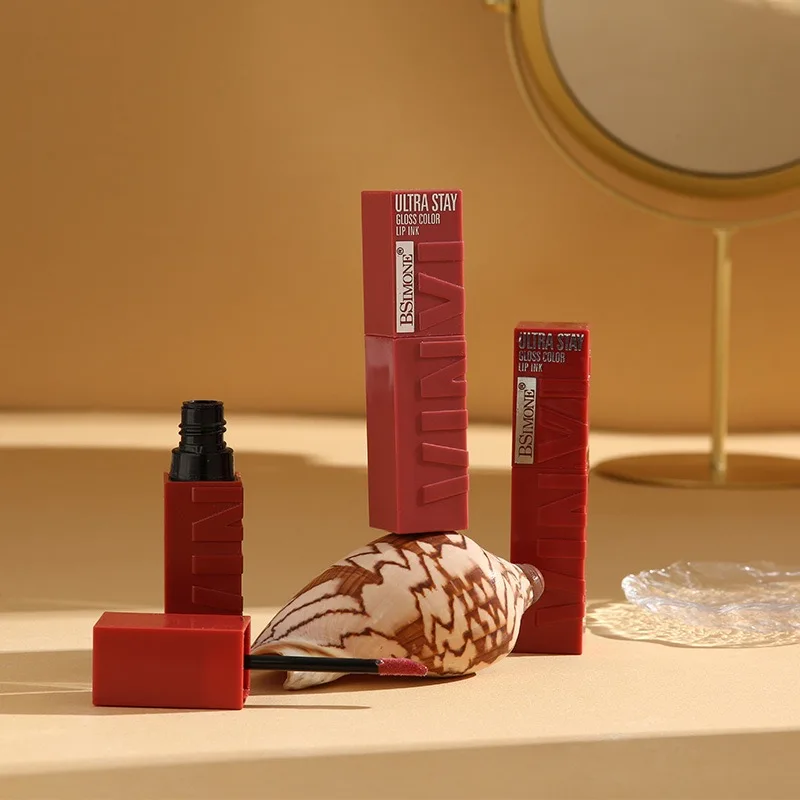 makeup glitter liquid lipstick cosmetics wholesale unique lipstick custom private label vegan lip plumper lip gloss