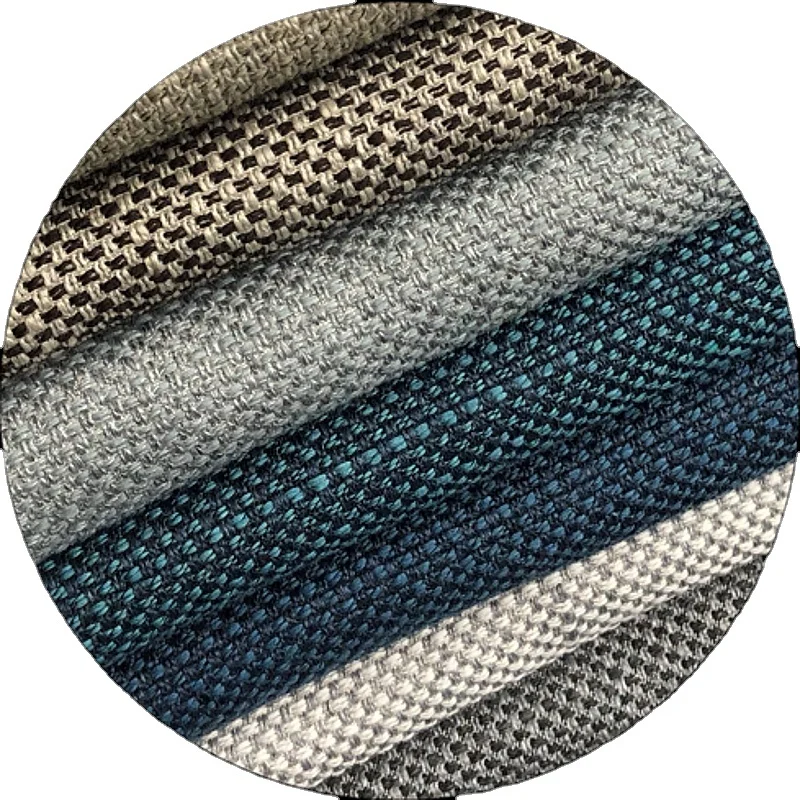 Hemp material Stock Heavy Home decor High quality Household Upholstery For sofa Polyester fabric