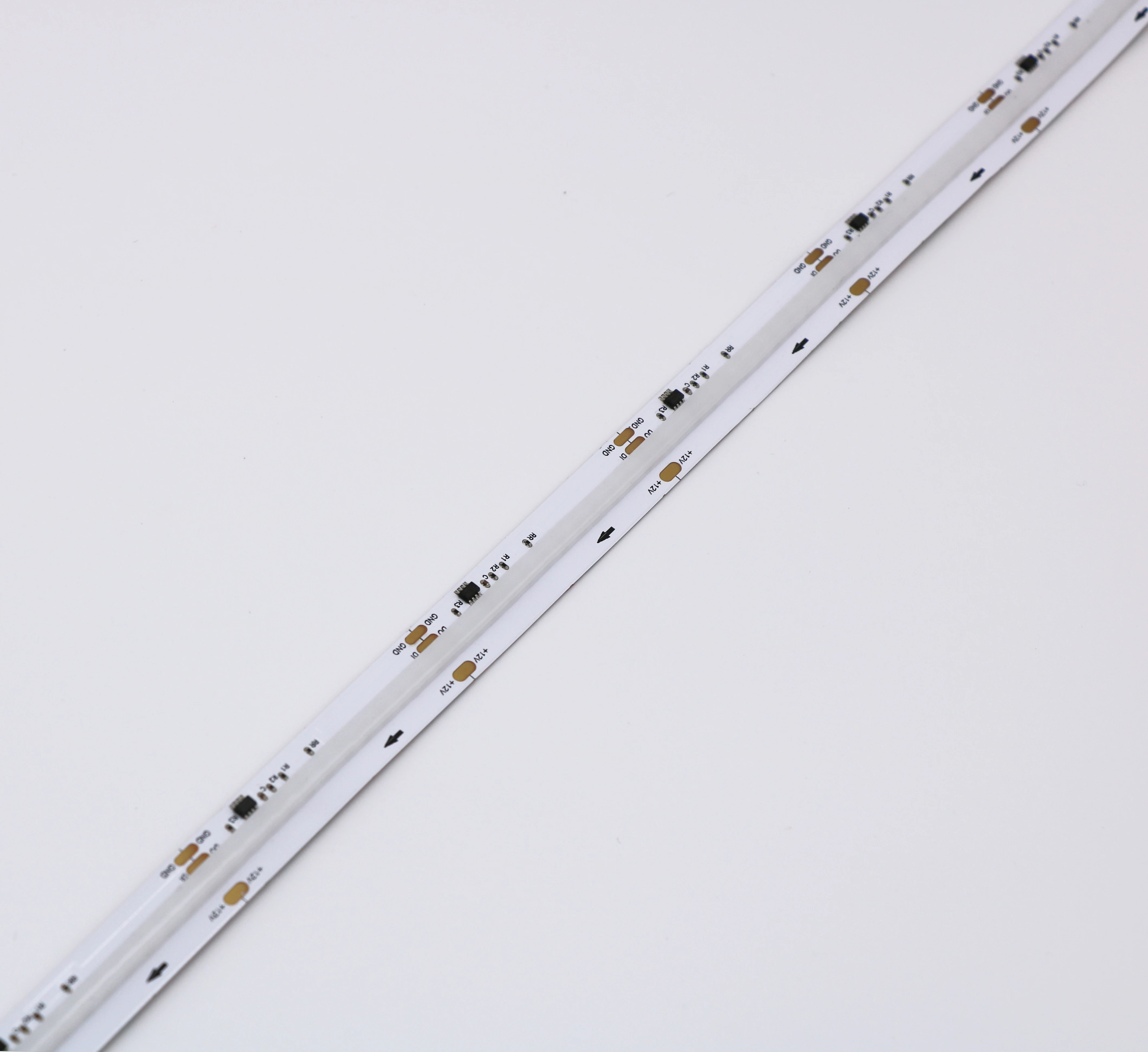 FCOB Addressable RGBIC Lighting 12V 576LEDs 16Pixels/m 10W WS2811 SPI TUYA WiFi Remote Control COB LED Strip Running Smart Light