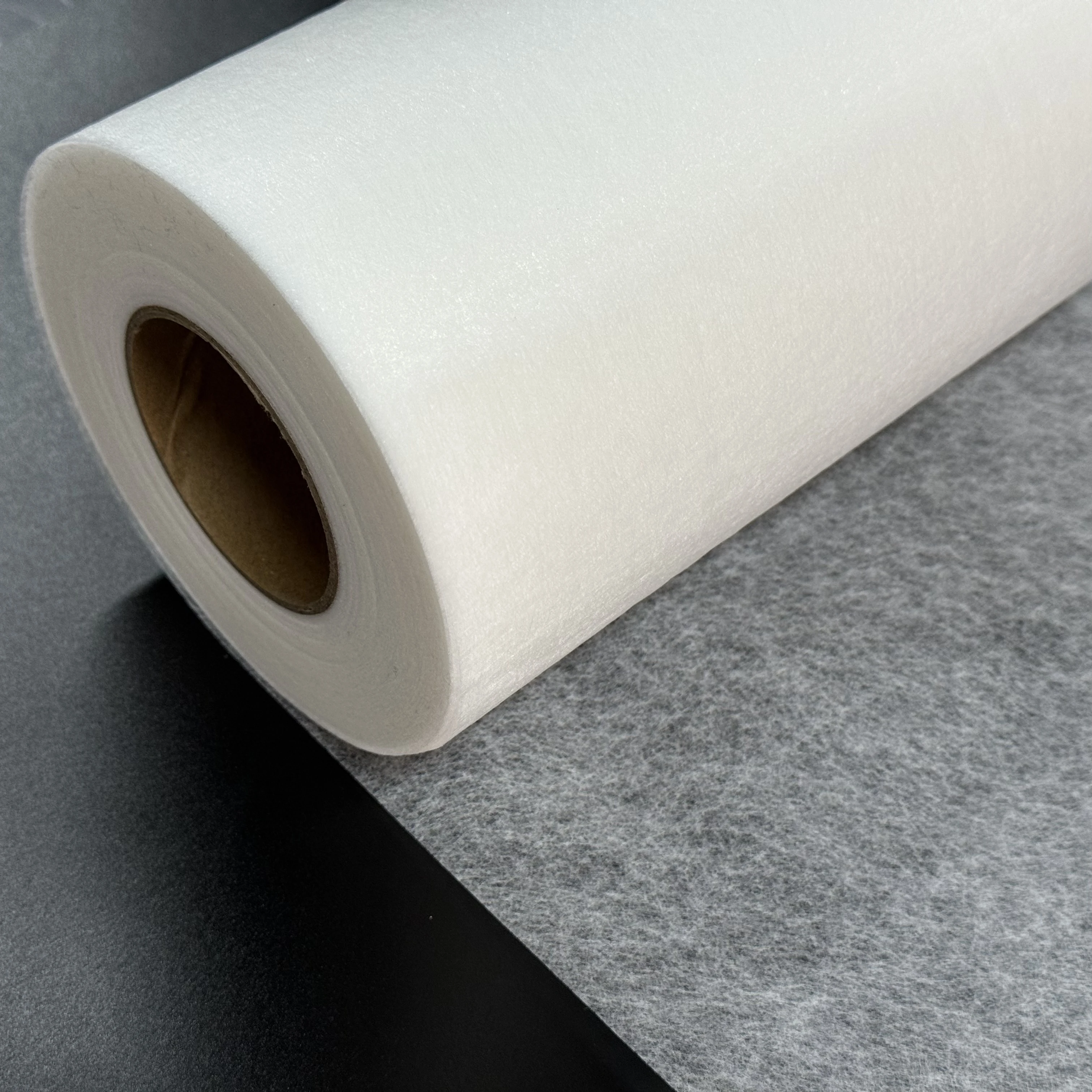 Popular Black White Pa Glue Fusible Interlining Double Side Hot Melt Adhesive Web Film
