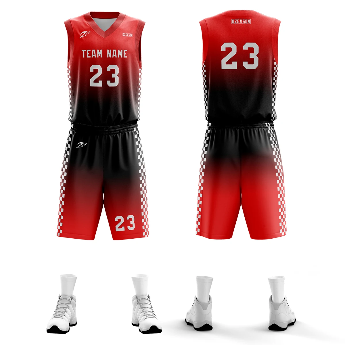Wholesale reversible orange and black basketball uniforms cheap youth basketball uniforms