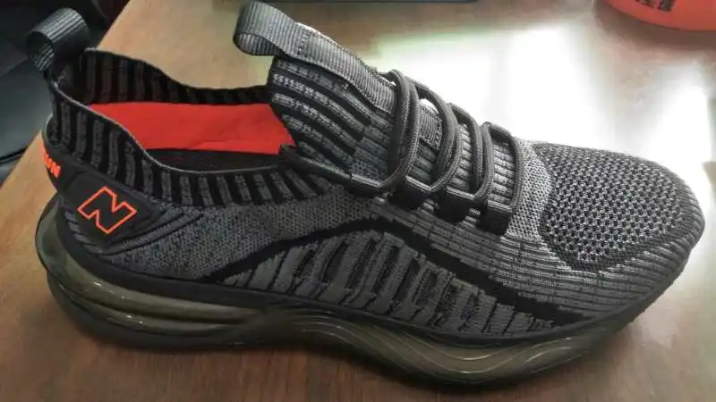 
new arrival knit vamp high quality shoes material men sport shoes upper fly knitting vamp for shoes upper 