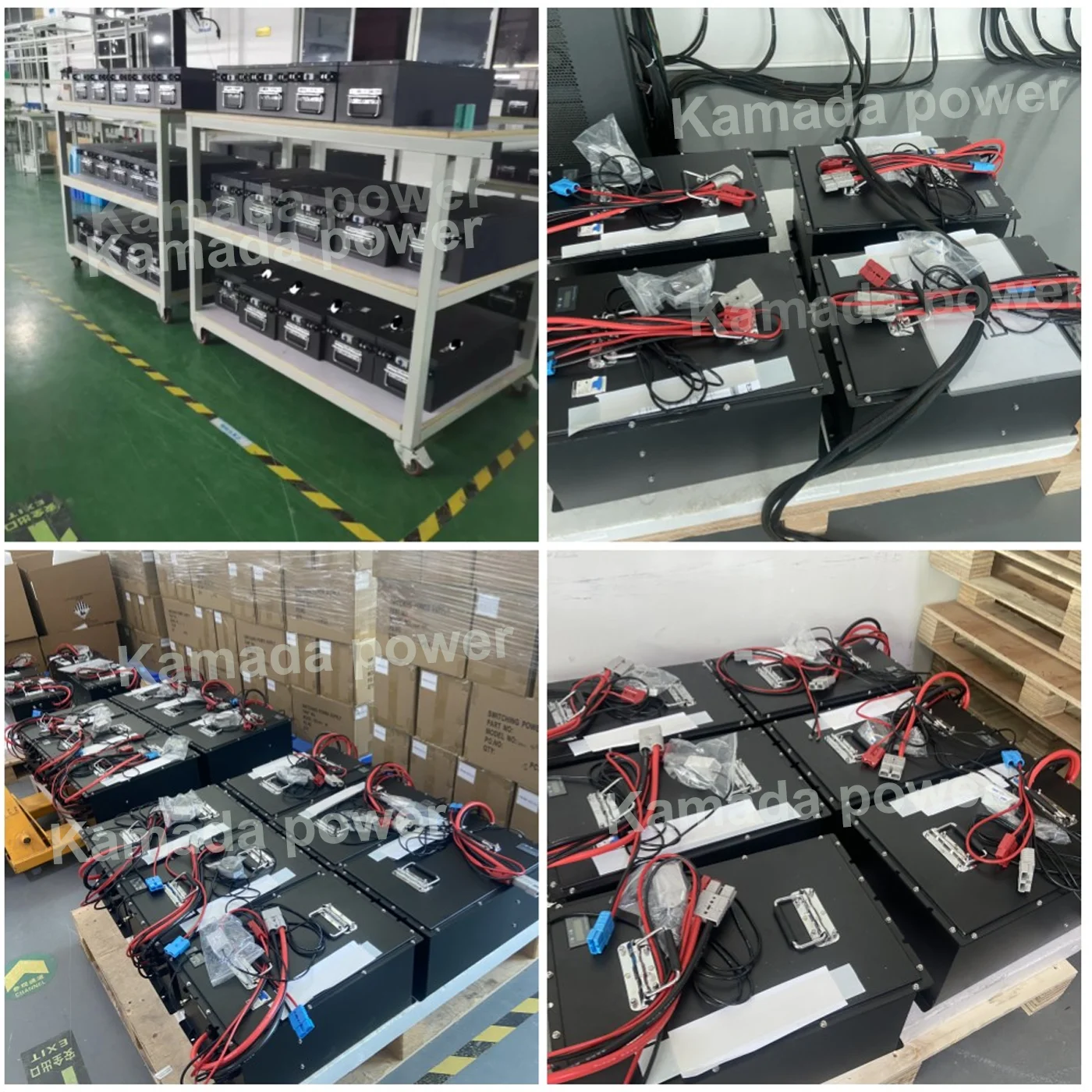 Grade A  Lithium ion Battery 48v 72v Golf Cart Solar Lifepo4 Batterie Lithium Pack 100ah BMS 48V Charger Lithium Battery