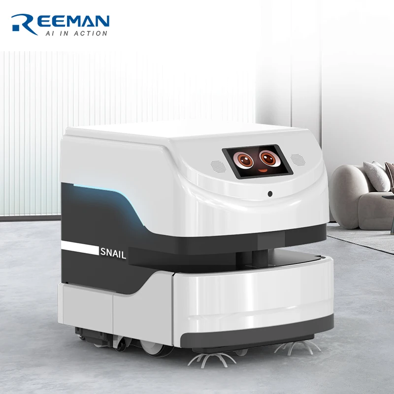 Reeman Source Manufacturers Recruit Cleaning Robot Agents Automatic Clean Robot Sweeper Robot Vacuum Clean