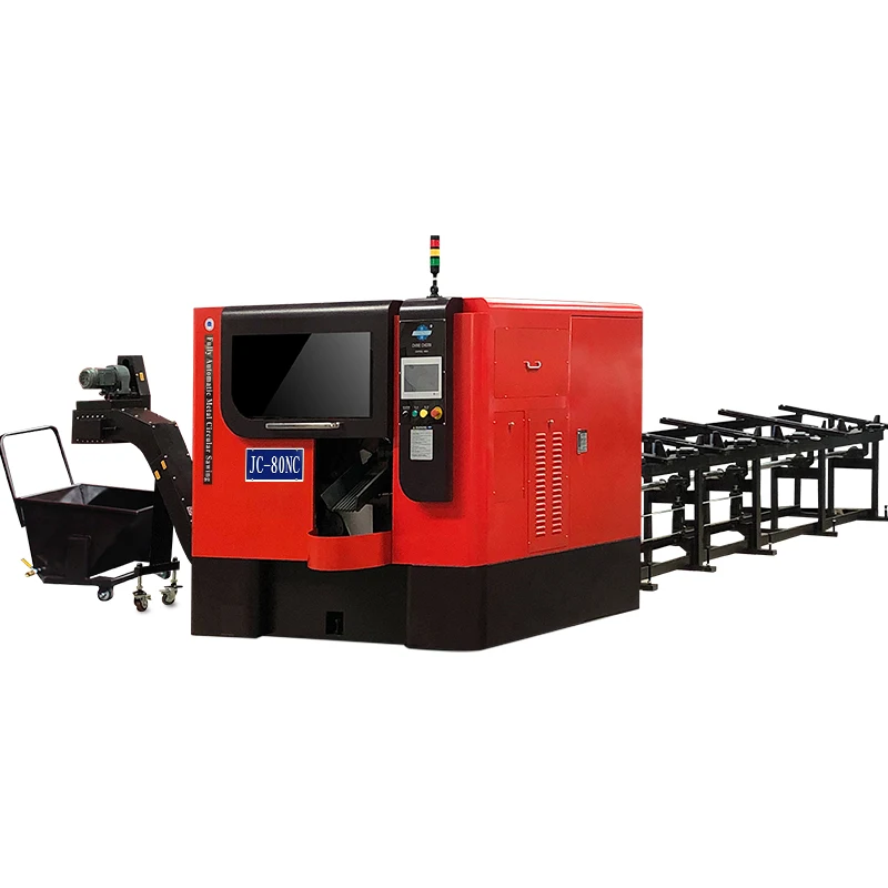 JC-80NC Metal Circular Cold Saw Machine  High-quality automatic Solid bar Hollow pipes Square pipe many pipes cut off machine