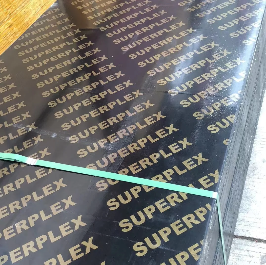 Manufacturing Price Construction Board Black Plywood 12mm 15mm 18mm Film Faced Plywood