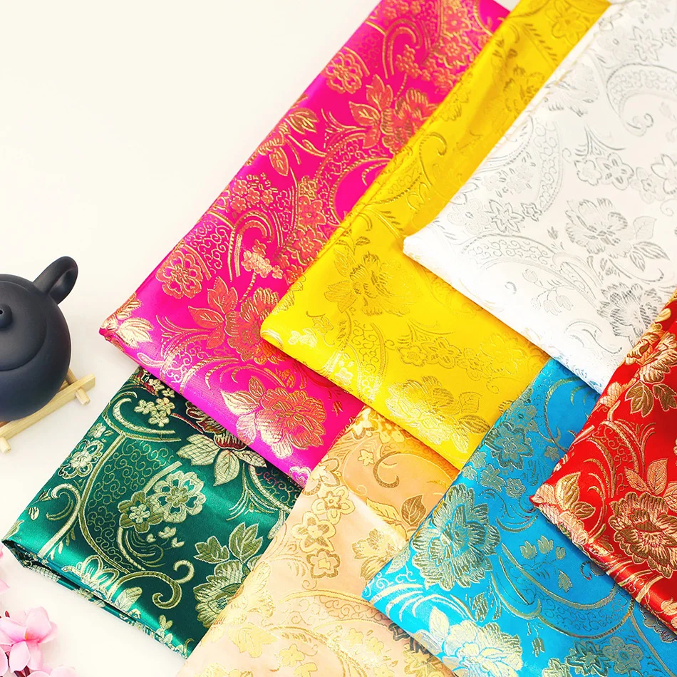 2022 Hot sale oriental 150cm width metallic brocade coat fabric for men suit