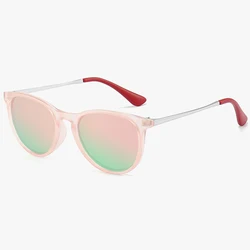 2022 Newest Hot Kids Eyeglasses Classic Vintage Metal PC Colorful Designer Sun Glasses Polarized Bulk Kids Sunglasses