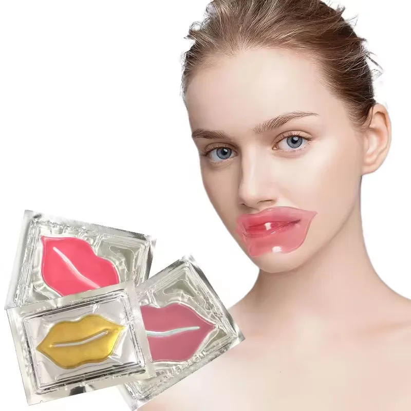 Wholesale Custom Logo Whitening Lip Mask Lip Sheet Mask Wholesale Collagen Lip Mask