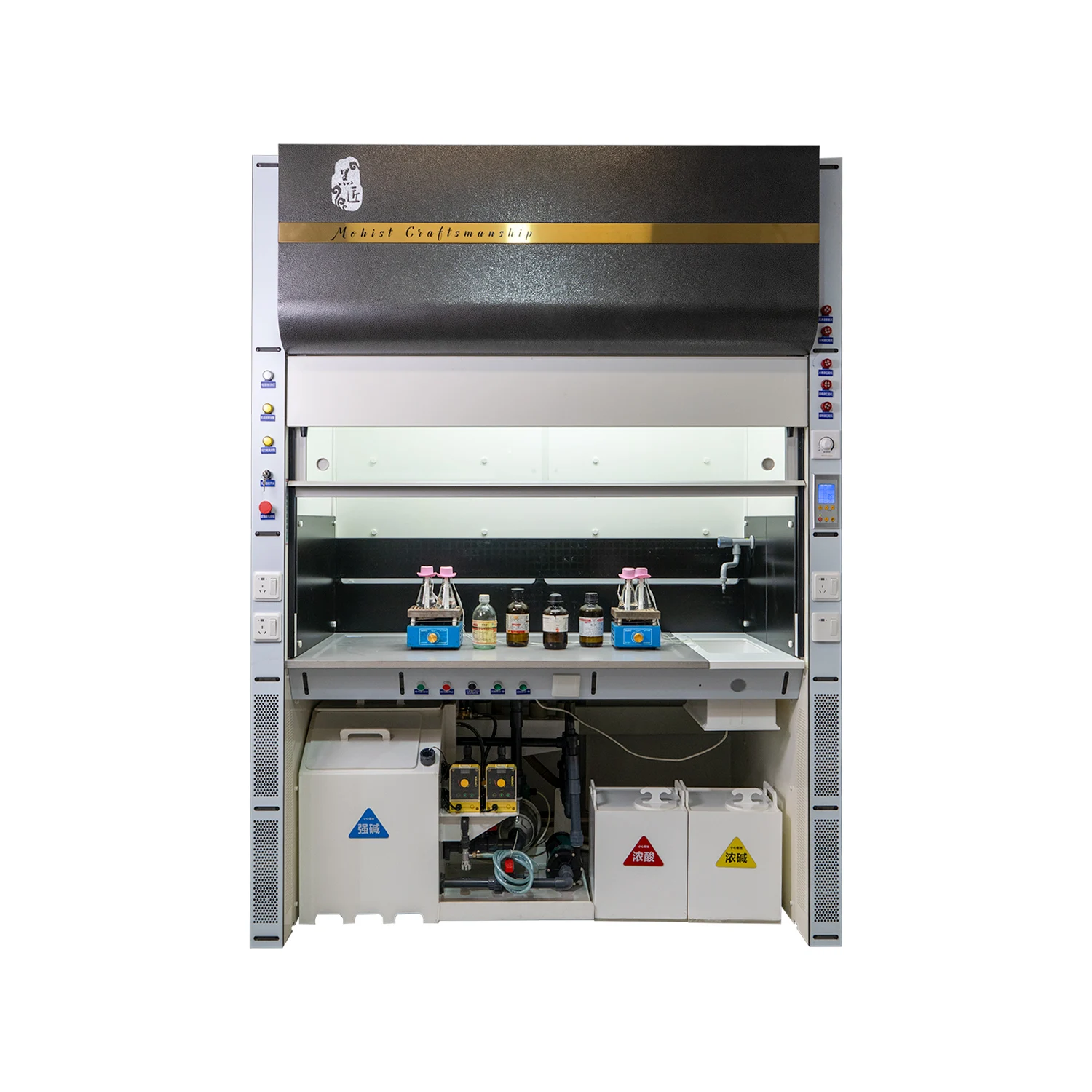 Acid & Alkali Resistant Fireproof Explosion Proof Chemical Lab Fume Cupboard Heat Resistant