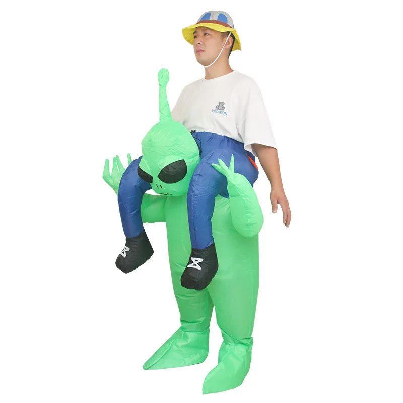 RTS Factory Cosplay Adult Alien Inflatable Costume Boys Girl Party Costume Funny Suit Anime Fancy Dress Halloween Costume