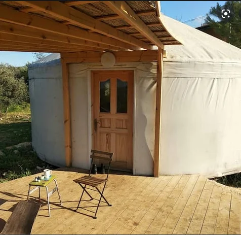 wooden frame Mongolian Yurt