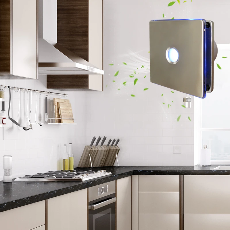 2024 High Quality Smart Kitchen Window With Exhaust Fan 230V Small Home Ventilation Fan Low Noise And Large Air Volume