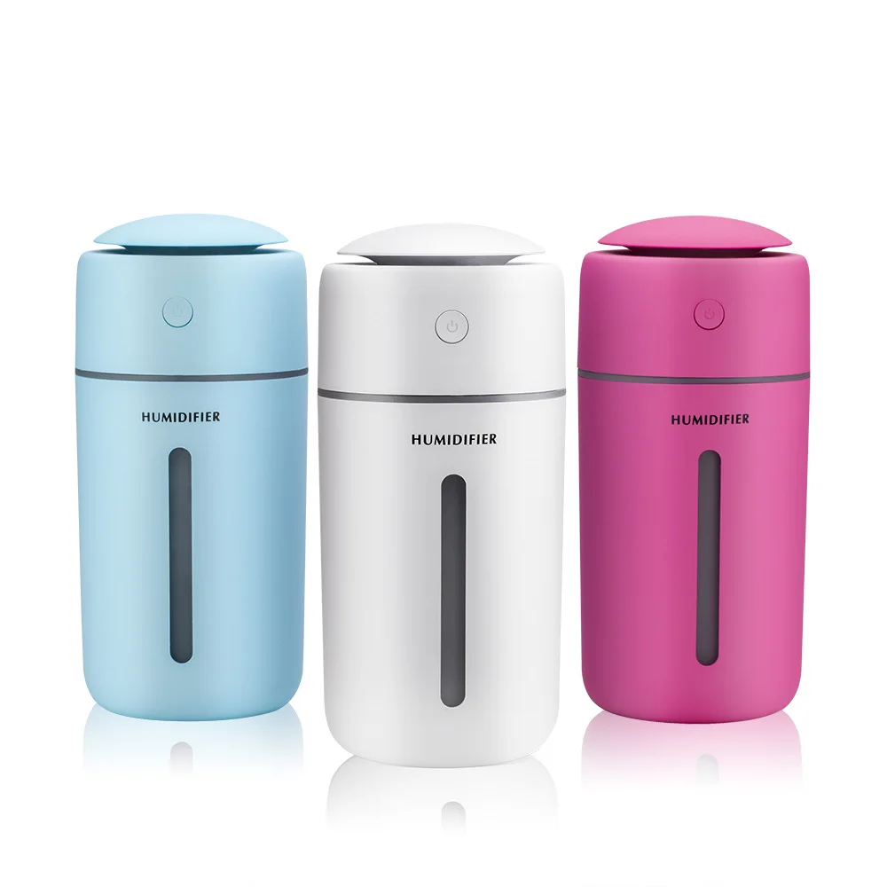 Mini USB Creative Ultrasonic Air Humidifier Color Night Light Desktop Car Home Aroma Diffuser Wireless humidifier