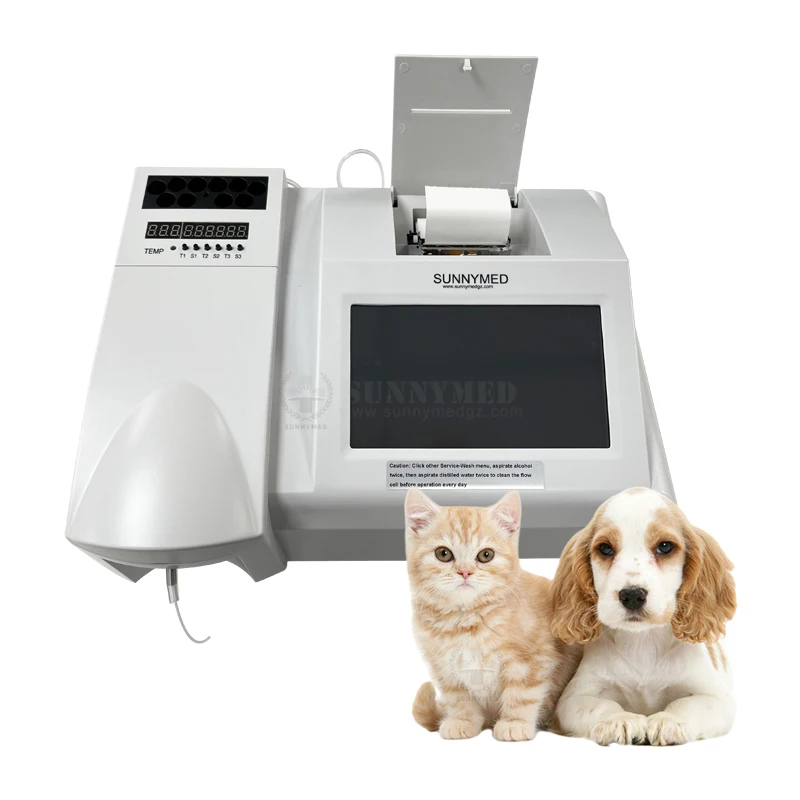 SY-WB032 Portable Veterinary Chemistry Analyzer Semi-Auto Laboratory analyzer medical equipment