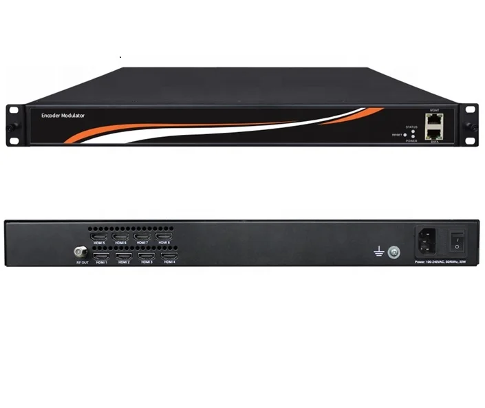 8-24  channel HD Encoder Modulator (Logo/OSD/QR Code Insertion)