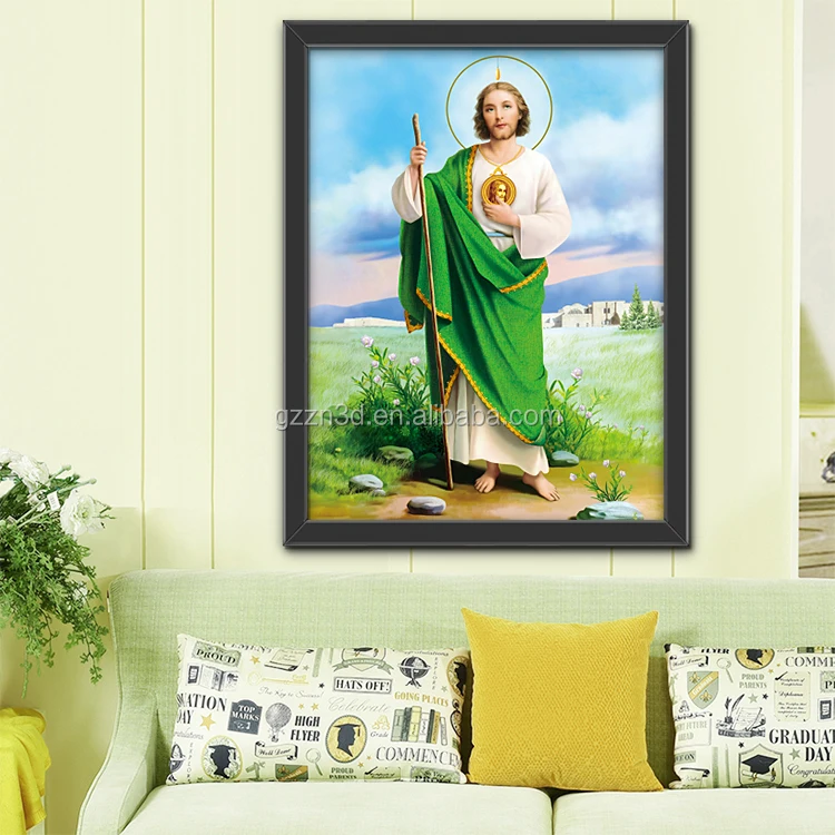 Hot selling 3d jesus picture with frame