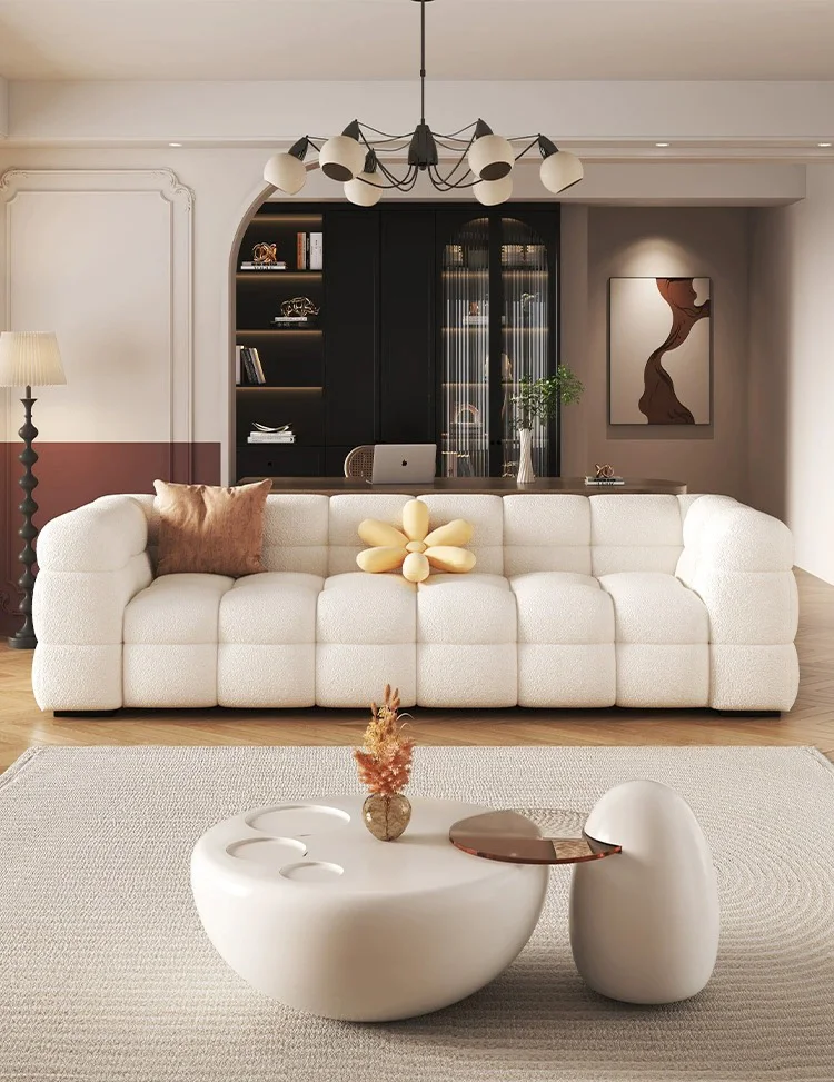 Gainsville Modern High Quality Modular 3 seater Sofa Custom Living Room Sofas Set Italian Couch For Villa Apartment