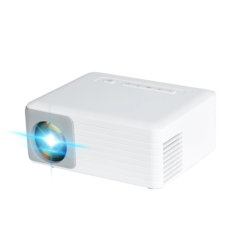 Factory Wholesale LCD FCC CE PSE Mini Projector 720P Home Theater Portable Multimedia Handy Kids HD Projector Smart Beamer