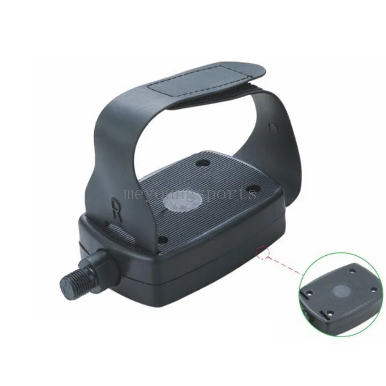 Pedal Bike Exercise Stationary Bike Pedals with Straps Fitness Spare Parts JD-222