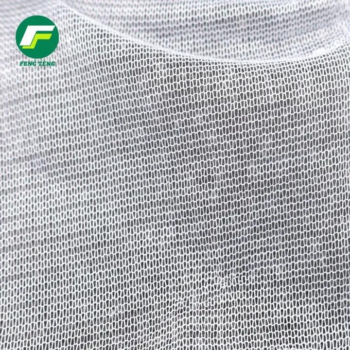 104 75D Polyester Knit Soft Hexagonal Tulle Mesh Net Big Hole Fabric For Leather knitted lining
