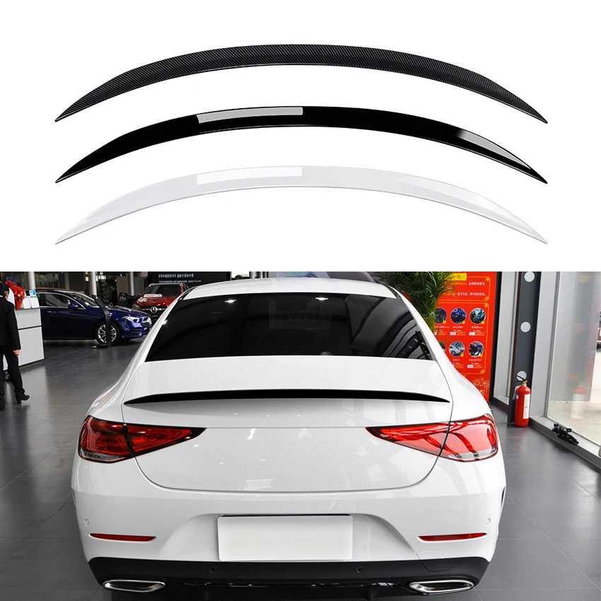 AMP-Z задний багажник спойлер для Mercedes Benz CLS Class C257 2018 + CLS260 CLS300 CLS350 AMG обвесы аксессуары