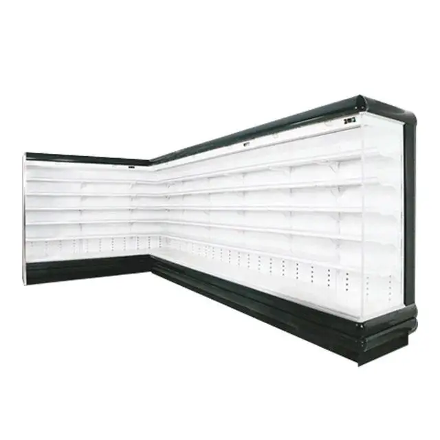 Vegetables Display Refrigerators Fruit Refrigeration Equipment For Grocery Store Commercial Supermarket Open Chiller