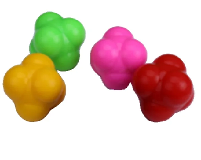 Factory direct sales inflation Rubber physical therapy hand relax foot massage ball toys, soft ball