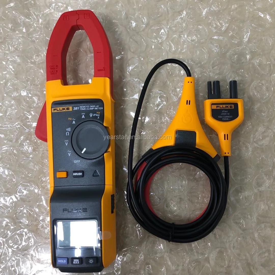 Measure accurate automatically sets filter out noise Remote Display with current probe Fluke 381 Clamp Meter Multimeter