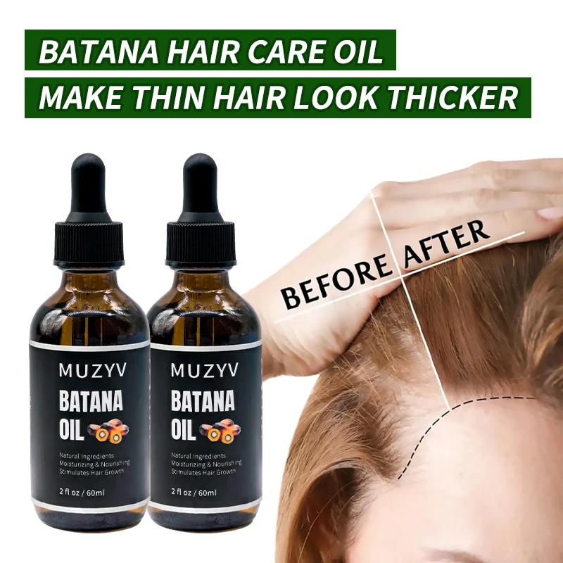 Custom Logo hair care massage oil Hair Loss Repair pure natural raw batana oil for hair