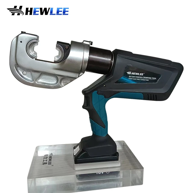 HEWLEE HL-400Pro Professional and fast C-clamp H-clamp cable battery Hydraulic pliers CU/Al cable terminal crimping machine