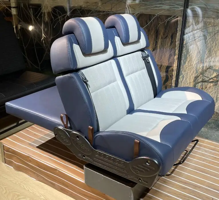 Modified Car Seats for RV Van Camper with Bed Feature
