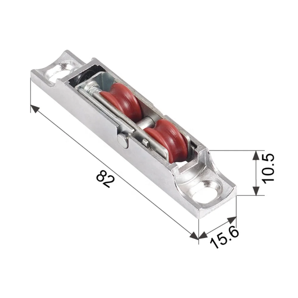 Plastic Roller Door & Window Fitting Accessories Window Pulleys For Screen Window