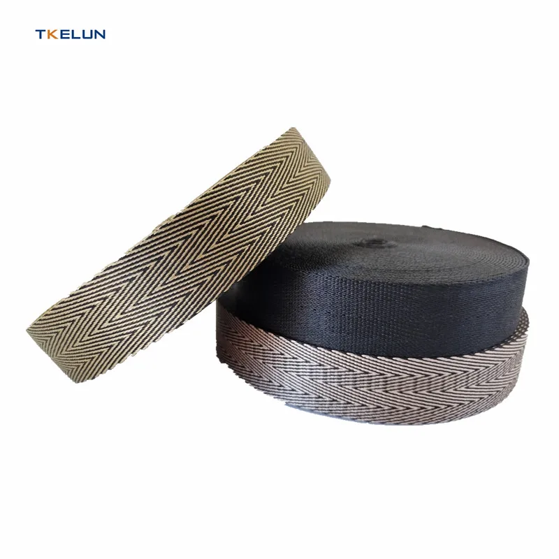 38mm 1.5inch Cut Proof Safety Webbing UHMWPE Webbing For Bag Shoulder Strap