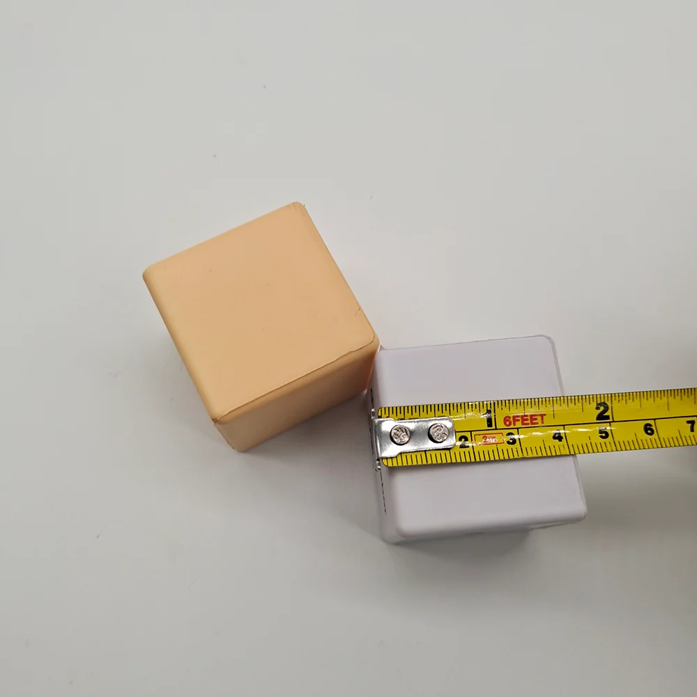 Kids Toys 2022 Squishies Custom Logo PU Foam Slow Rising Black Cube Square Ball Stress Relief Fidget Squishy Toys