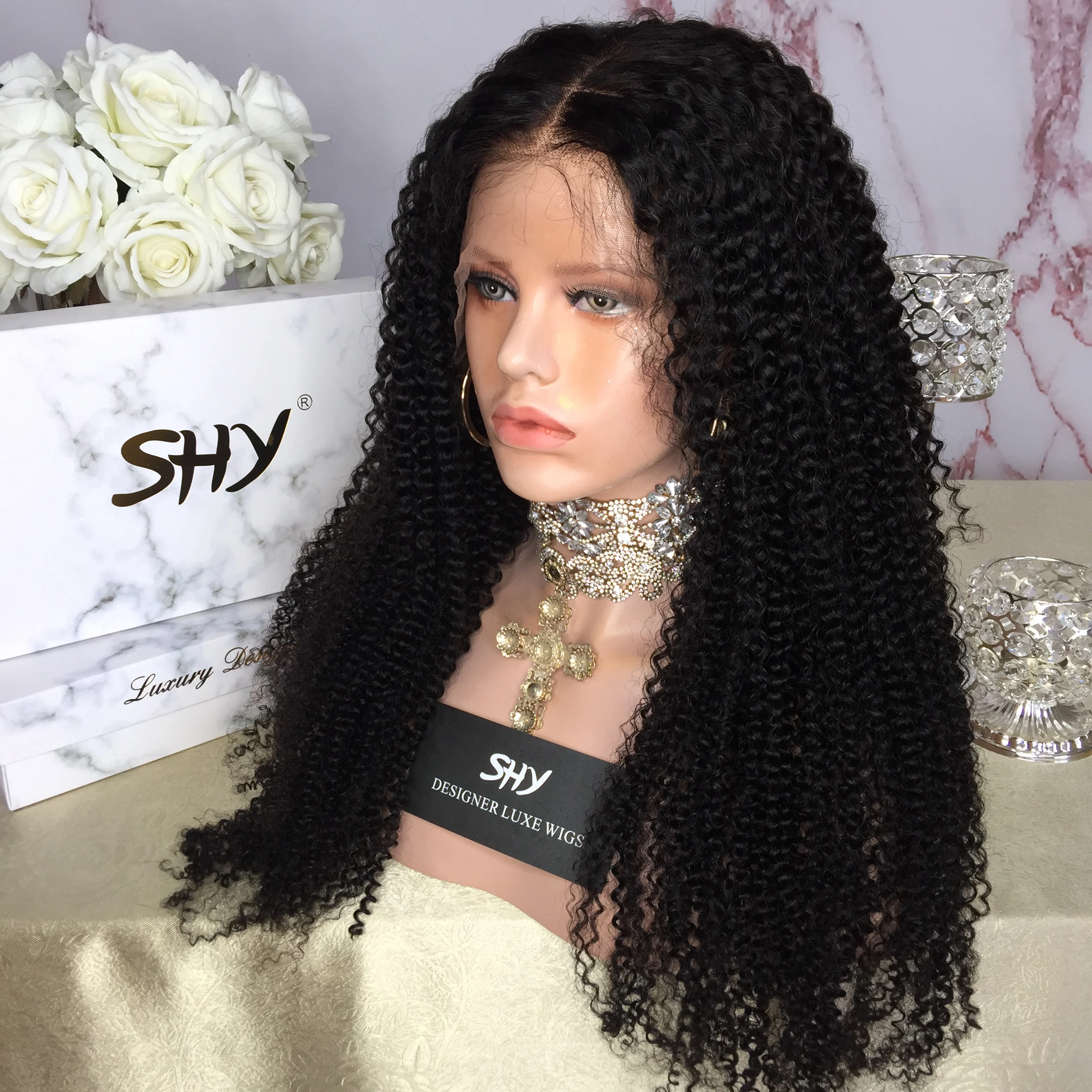 Hd Lace Frontal Wig 13x6 Lace Front Human Hair Wigs Transparent for Black with Baby Women DHL Western Swiss