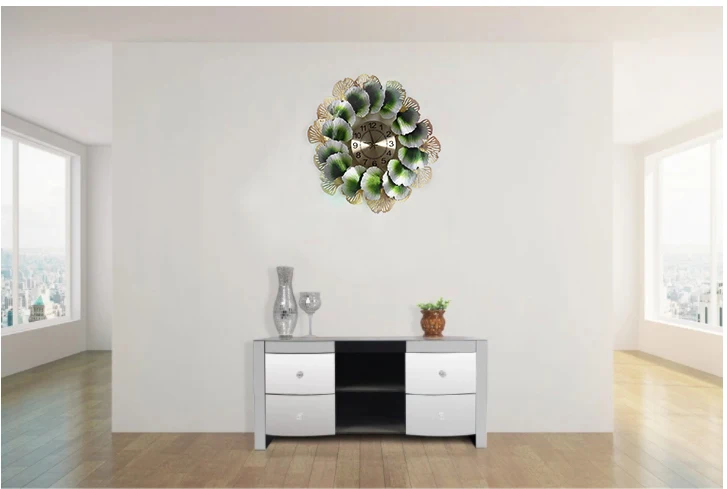 watch wall clocks 2023  interior decoration wall metal wall clocks living room luxury 3D