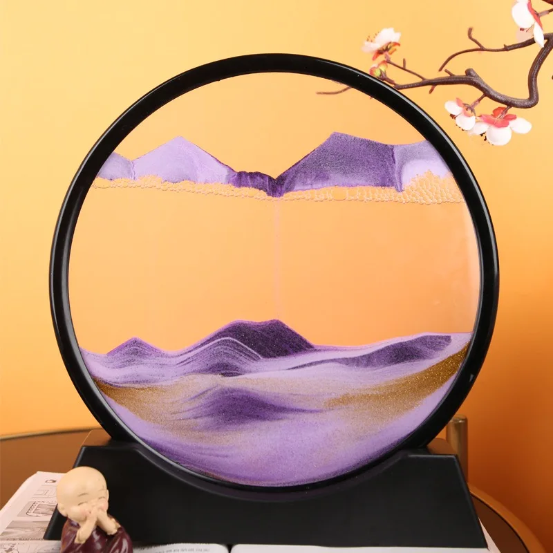 Wholesale Custom Colorful High Grade Magic 3D Sandscapes Picture Moving Sand Art for Home Decor