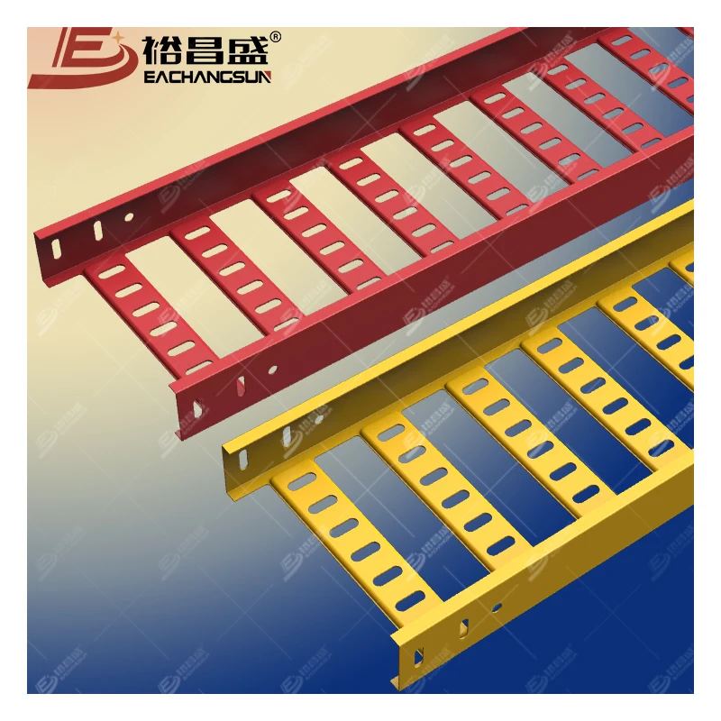 Hot Dipped Galvanized Customized Waterproof Aluminum Electrical Flexible Cable Tray Ladder
