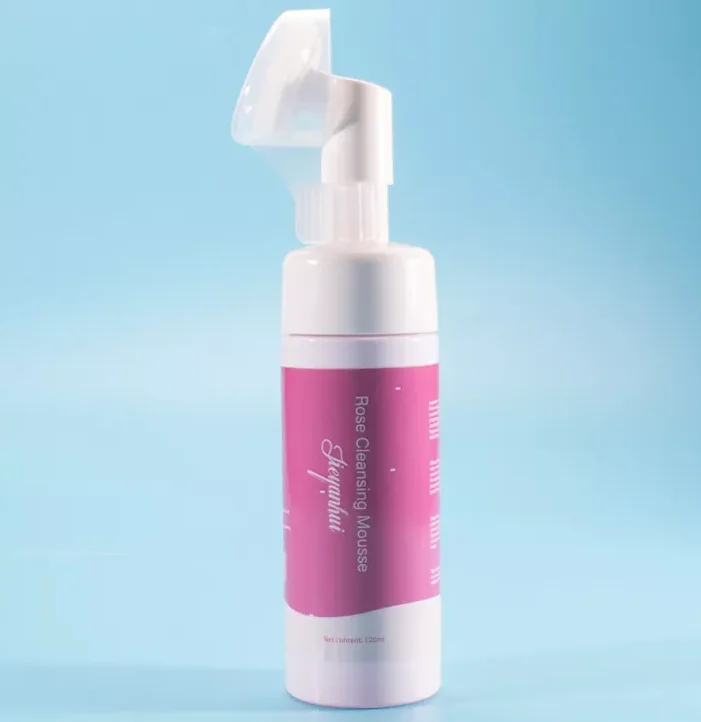 Korean Skincare Daily Hydrating Gentle Foam Soap Free Deep Clean Rose Face Wash For All Skin Types