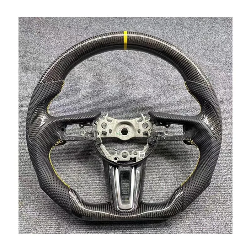 Racing custom car interior accessories carbon fiber steering wheel for Mazda 3 Mazda 6 cx5 rx8 mx5 cx9 cx30