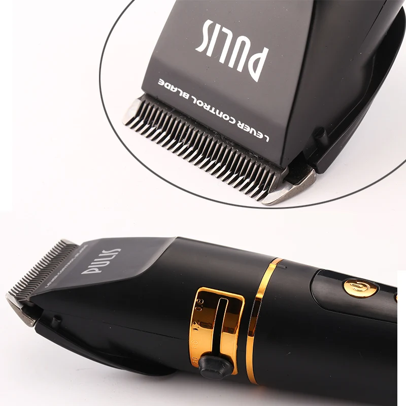 
Professional Electric Cordless Speed Control quiet baber clipper for men hair cutting and trimming 