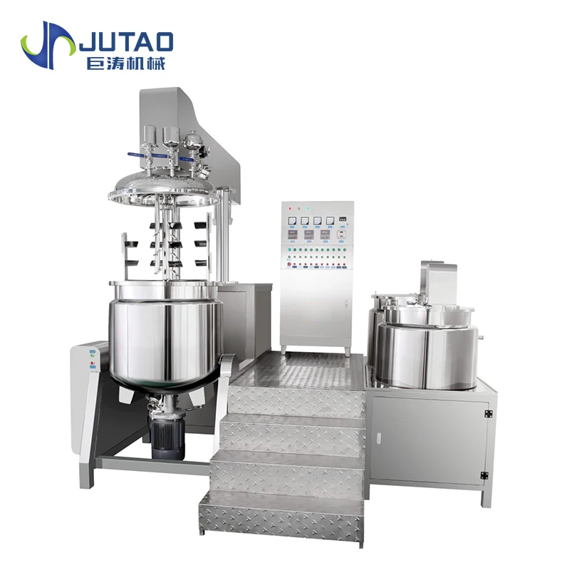 Vacuum Mixer Vacuum Homogenizing Emulsifying Machine ketchup tomato sauce mayonnaise Making Machine