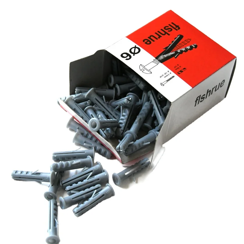 6.0*30 mm Plastic Self Drilling Anchor PE Plastic Wall Plug Making Machine