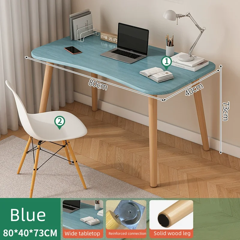 modern design computer desk office table with shelf table with metal frame for bedroom with printer space