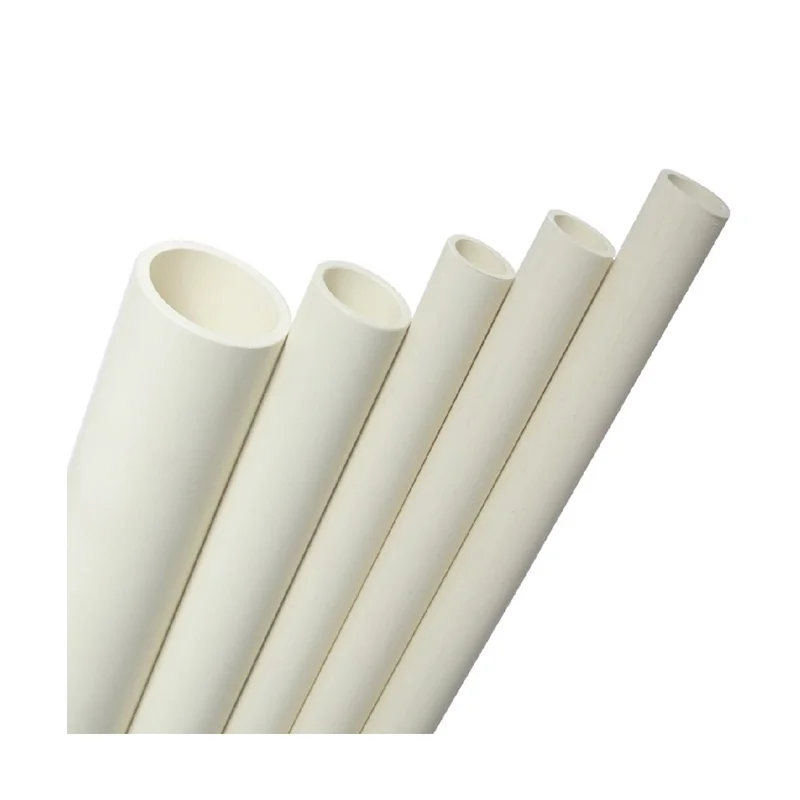 Factory Orange PVC Electrical Conduit Pipe UPVC rigid conduit grey