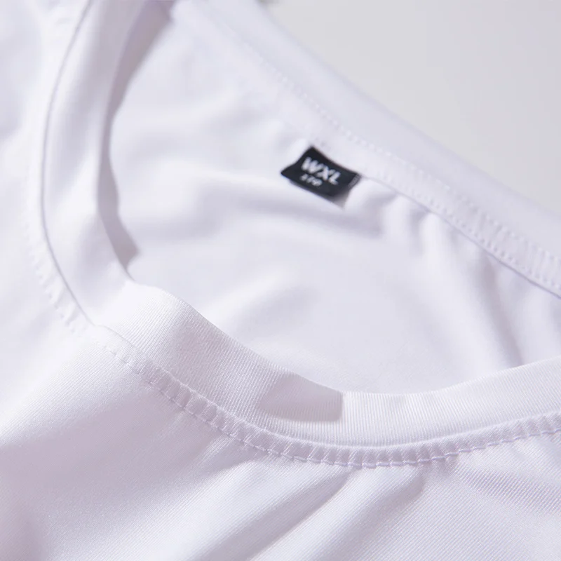 wholesale custom cheap sublimation printing round neck dryfit t-shirt