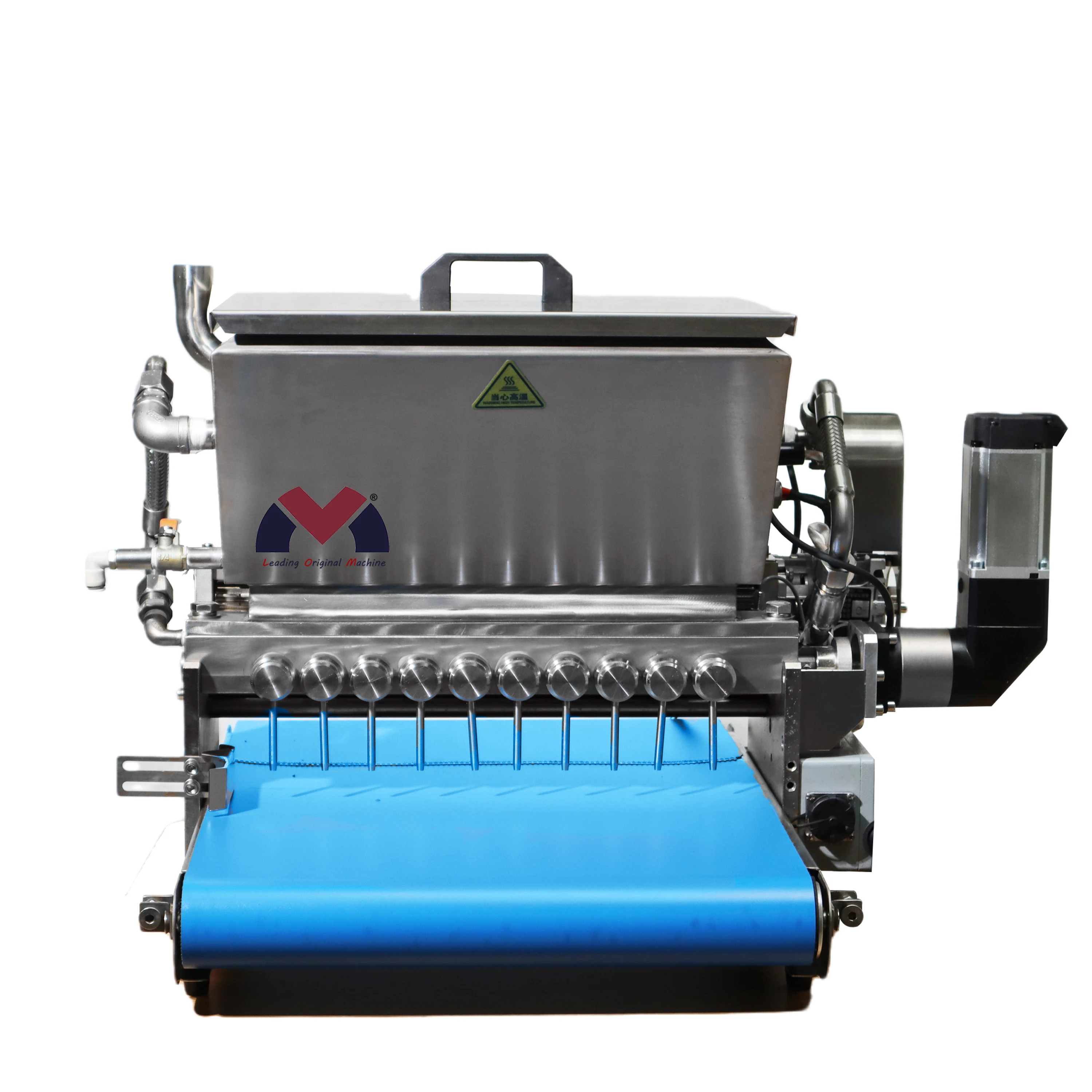 Counter table desk top gummy making machine filling forming depositor gelatin pectin candy vitamins bear jelly eye ball auto