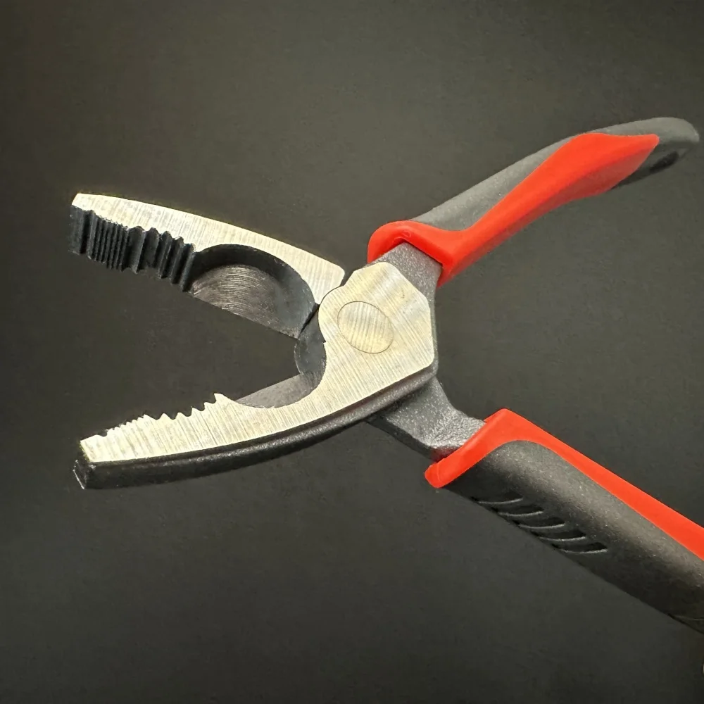 Patented Design Europe Type Soft PVC Handle CRV Optical Wire Working Combination Iron Straight Plier Clamps Crimping Pliers
